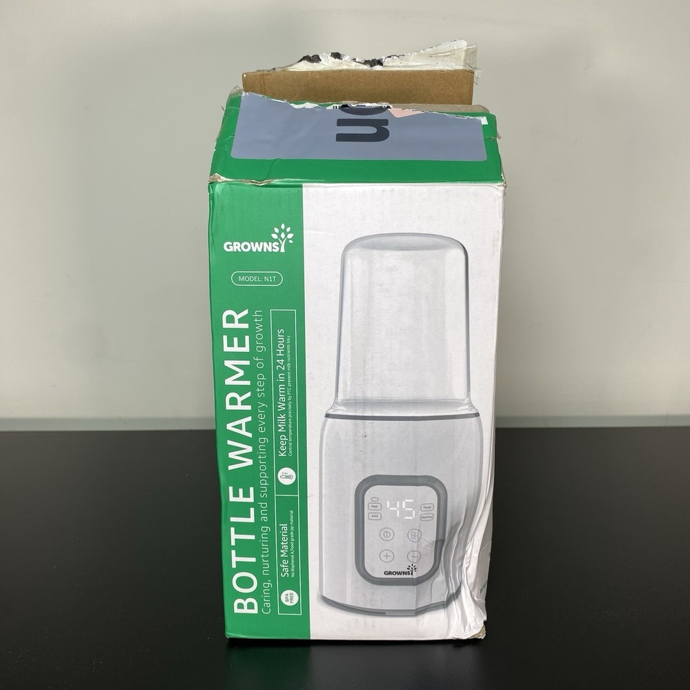 Grownsy N1T 8‎ In 1 Baby Bottle Warmer With Timer LCD Temperature Display